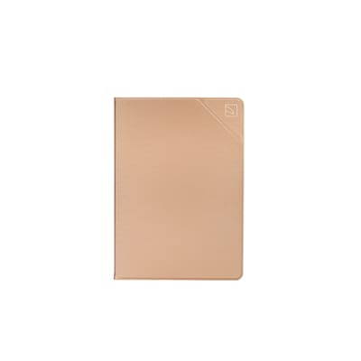 Tucano Metal Hartschalencase Schutzhülle mit Standfunktion Auto Einschlafen/Aufwachen für iPad 10,2 Zoll Gold