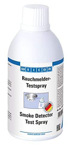 WEICON Rauchmelder-Testspray 250 ml | rückstandsloses Prüfspray für photoelektrische & optische Rauchmelder | silikonfrei