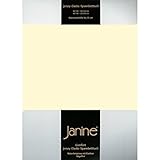 Janine Spannbettlaken Elastic - extra weiches und elastisches Spannbetttuch - für Matratzen 90x190cm bis 120x200cm champanger