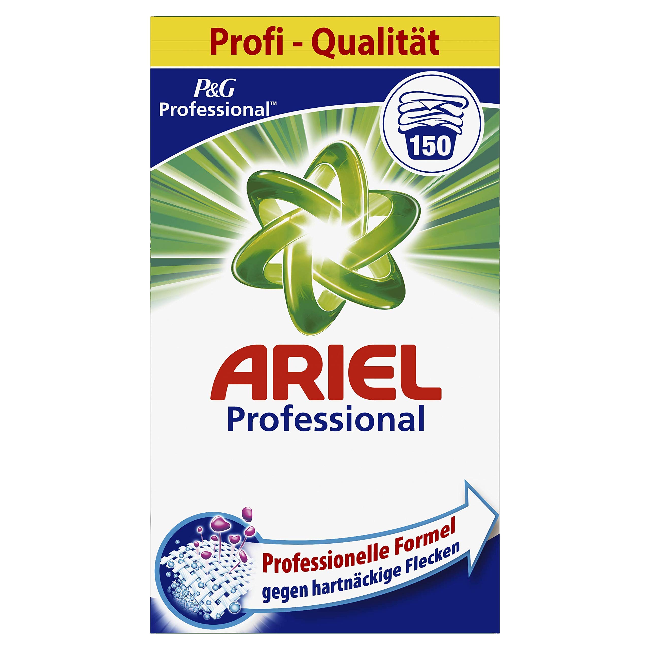 Ariel Professional Vollwaschmittel Pulver Vollwaschmittel 9,75kg – 150 Waschladungen