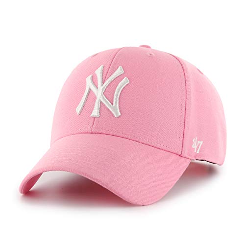 '47 Brand Curved Snapback Cap - MLB New York Yankees rosa