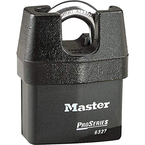 Master Lock Zertifizierte Vorhängeschloss 67 mm mit Geschlossen Schäkel - 6327EURD - Hochsicherheitsschloss