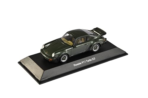 Porsche Kompatibel mit Modellauto 911 930 Turbo 3.0, Generation 1, Oak Green/Spark Maßstab 1:43