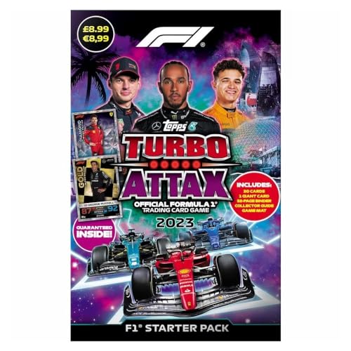 Topps Turbo Attax Formula 1 2023 Sammelkarten Starterset
