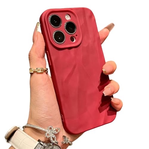 Gyios handyhülle iPhone 11 Süßigkeitenfarbe Soft Case Für Phone 14 Pro Max 13 12 Pro 11 14 15 Plus Objektivschutzabdeckung-für Phone 14plus-rot
