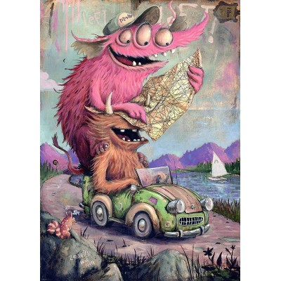 Heye Road Trippin´, Zozoville 2000 Teile Puzzle