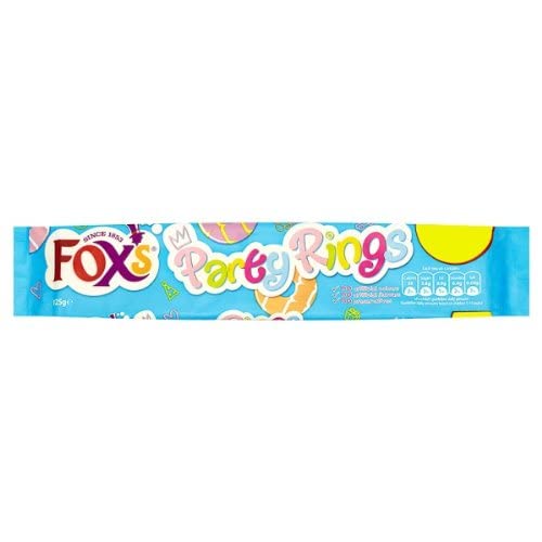 Fox Foxs Party Iced Shortcake Ringe, 12 x 125 g