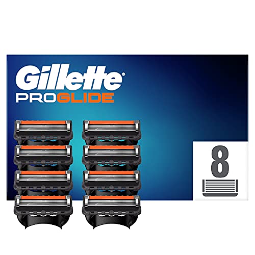 Gillette Fusion5 ProGlide Rasierklingen, 8 Stück, Briefkastenfähige Verpackung