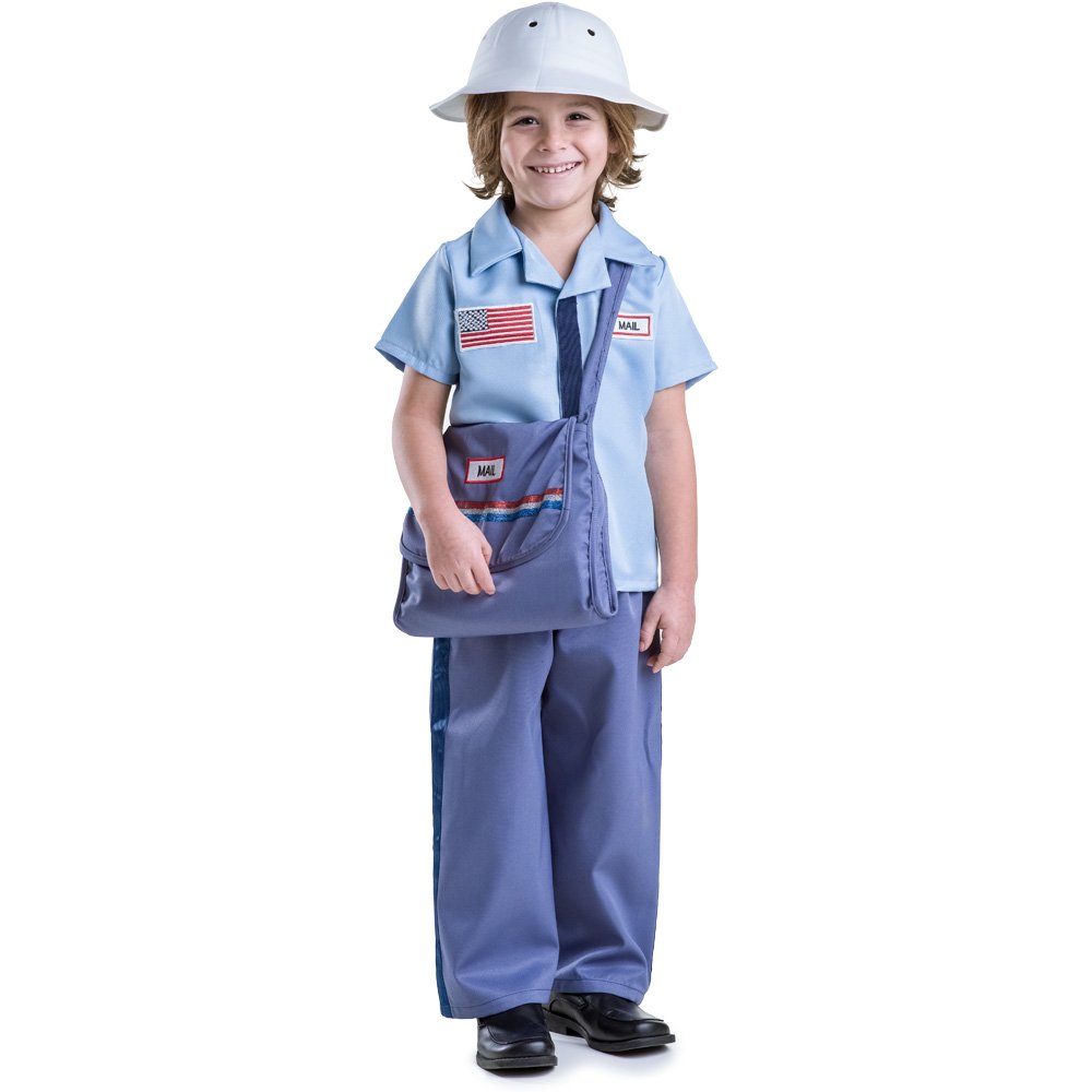Dress Up America Briefträger-Kostümset für Jungen - Größe Kleinkind 2 (1-2 Jahre)