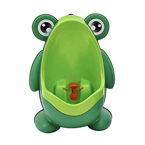 Kinder Frosch Töpfchen Urinal Pee Trainer Wand-Trainer Boy Grün