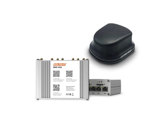 SELFSAT MWR 5550 (4G / LTE / 5G & WLAN Internet Router bis 3,3 Gbps inkl. 5G Dachantenne)
