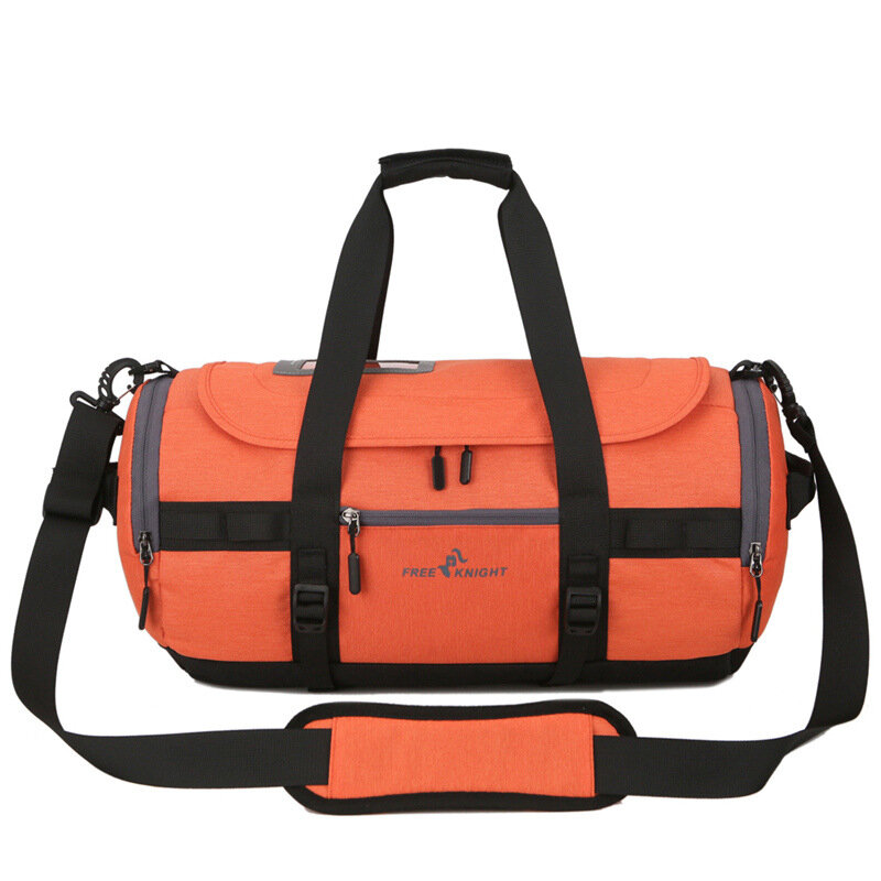FREE KNIGHT Multifunktionale Sporttasche aus wasserdichtem Oxford-Stoff mit großem Fassungsvermögen