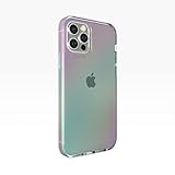 GEAR4 Crystal Palace Wilma Compatible with iPhone 12 Plus/iPhone 12 Pro 6.1 Case, Advanced Impact Protection with Integrated D3O Technology, Anti-Yellowing, Phone Cover – Irridescent
