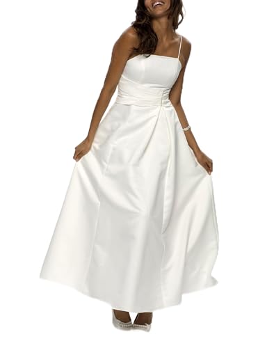 Astrapahl Damen de6024weiss Kleid, Weiß (Weiß), 34