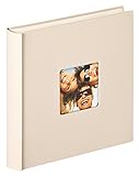 walther design Fotoalbum sand 30 x 30 cm mit Cover-Ausstanzung, Fun FA-208-C
