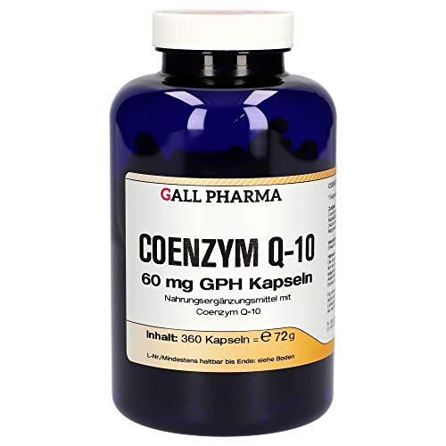 Gall Pharma Coenzym Q-10 60 mg GPH Kapseln 360 Stück