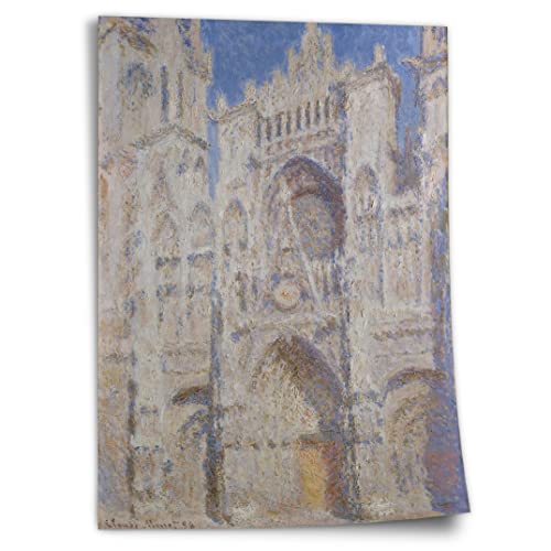 Printistico Poster Claude Monet - Kathedrale von Rouen (Sonnenlicht) (1894) Kunstdruck ohne Rahmen, Wandbild - A4, A3, A2, A1, A0, XXL - Wohnzimmer, Schlafzimmer, Küche, Deko