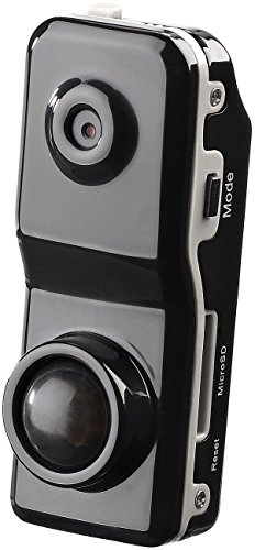 Somikon Minispycam: Mini-Action-Cam Raptor-5000.pr mit PIR-Bewegungssensor (Sicherheitskamera)