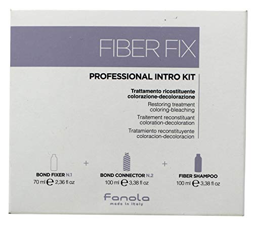 Fanola Fiber Fix Professional Intro Kit Restoring treatment coloring-bleaching