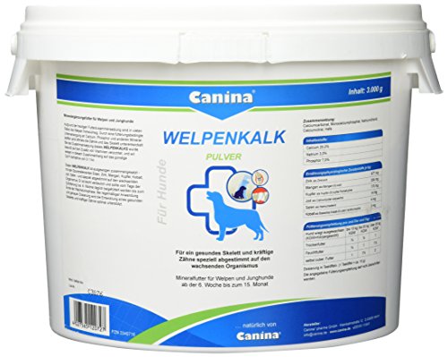 Canina Welpenkalk Pulver, 1er Pack (1 x 3 kg)