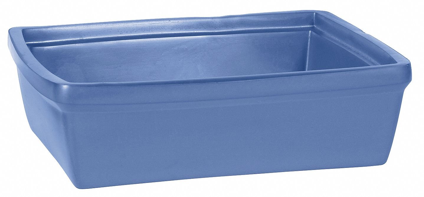bel-art Produkte 188489101 Schaumstoff Maxi isoliert Lab Pfanne, Polymer, 9 l Kapazität, 33 cm Länge x 25,4 cm Breite x 12,7 cm Höhe, Blau