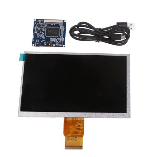 Treiber Steuerplatine Mit 7-Zoll-1024x600-Bildschirm LCD Monitor Unterstützt Kompatibel 1.2 Für Mehrere Geräte Vergoldete Anschlüsse