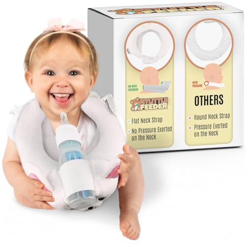 Babyflaschenhalter, verstellbare Stillkissen-Unterstützung, Neugeborenen-Essentials, Säuglingsflaschenfütterung, Baby-Essentials, freihändiger Flaschenhalter für Baby, Flaschenhalter für Baby (Hase)
