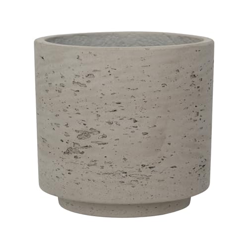 Pottery Pots Novi S, Grey Washed