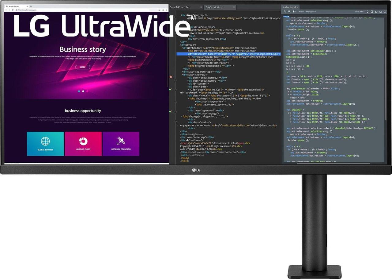 LG UltraWide 34WN780P-B Monitor 86,4cm (34 Zoll)