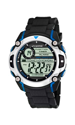 Calypso Jungen Digital Quarz Uhr mit Plastik Armband K5577/2