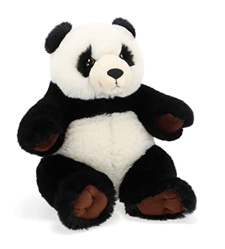 Keel Toys KEELECO SE2260 Plüschtier, 100% recycelt, ökologisches Spielzeug für Kinder, Panda, 48 cm