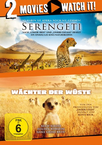 Serengeti / Wächter der Wüste [2 DVDs]