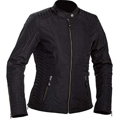 Richa Motorradjacke mit Protektoren Motorrad Jacke Lausanne Damen Textiljacke schwarz 3XL, Chopper/Cruiser, Ganzjährig