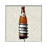 8er Set - Bellissa Bierflaschen-halter - innovativer Getränkehalter Ständer - Halterung für die Bier-Flasche