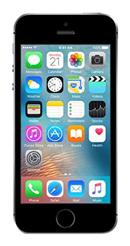 Apple iPhone SE 16 GB SIM-Free Smartphone - Space Grey [Regno Unito] (Generalüberholt)