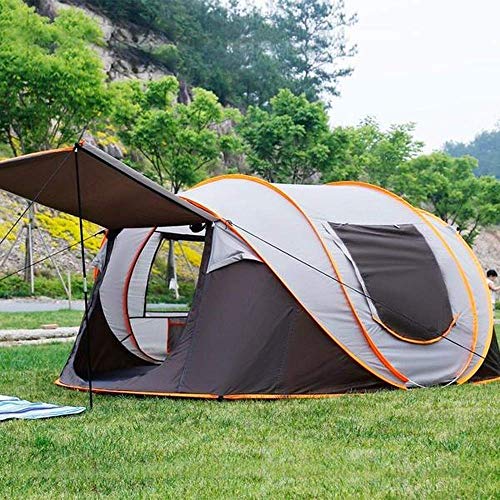 Zelt Sun Shelters Outdoor Easy Setup Auto Setup Zelt für 5-8 Personen 3 IN 1 wasserdichtes Campingzelt für Rucksack (Zelt) Every Family