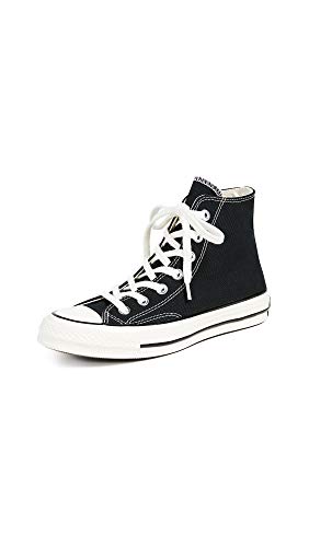 Converse Unisex-Erwachsene Taylor Chuck 70 Hi Sneakers, Schwarz Black/Egret 001, 41.5 EU