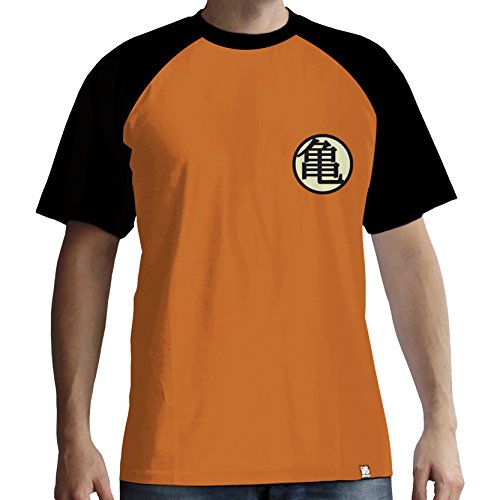 Dragon Ball Z - Kame Symbol Männer T-Shirt orange/schwarz M