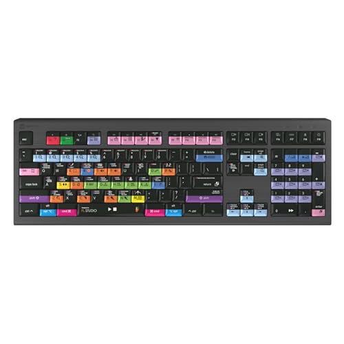 LogicKeyboard FL Studio 20 Astra 2, UK Mac Version, Englische Tastatur, Kompatibel mit Apple