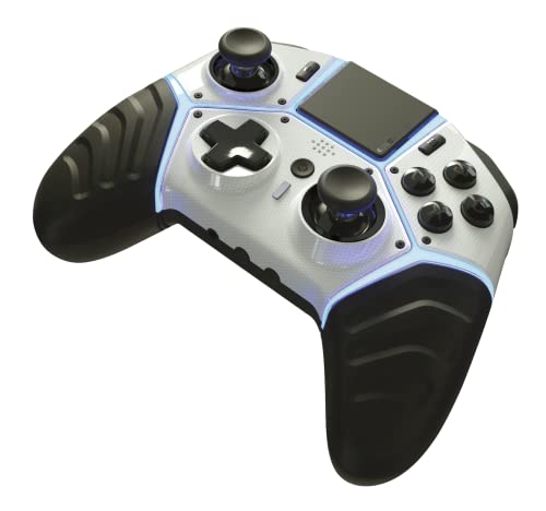 Gioteck SC3 Wireless PRO Gamepad Controller for PS4, PC and mobile – Interchangeable Facias , Includes Free FPS Camo Pack