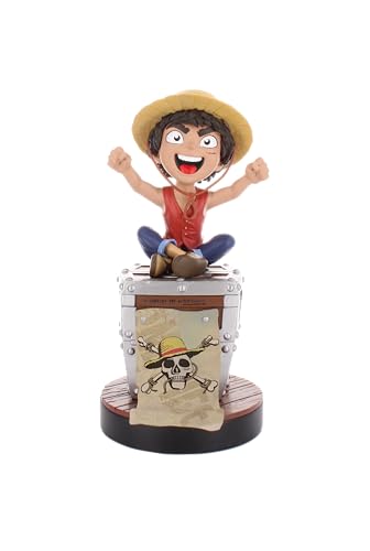 Cable Guys - Netflix One Piece Luffy Gaming Accessories Holder & Phone Holder for Most Controller (Xbox, Play Station, Nintendo Switch) & Phone