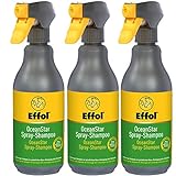 Effol Ocean Star Spray Shampoo - 3X 500ml Flasche