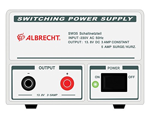 Albrecht SW 35 – Adapter DE Puissance & Wechselrichter (Innen, AC auf DC, Radio, weiß)