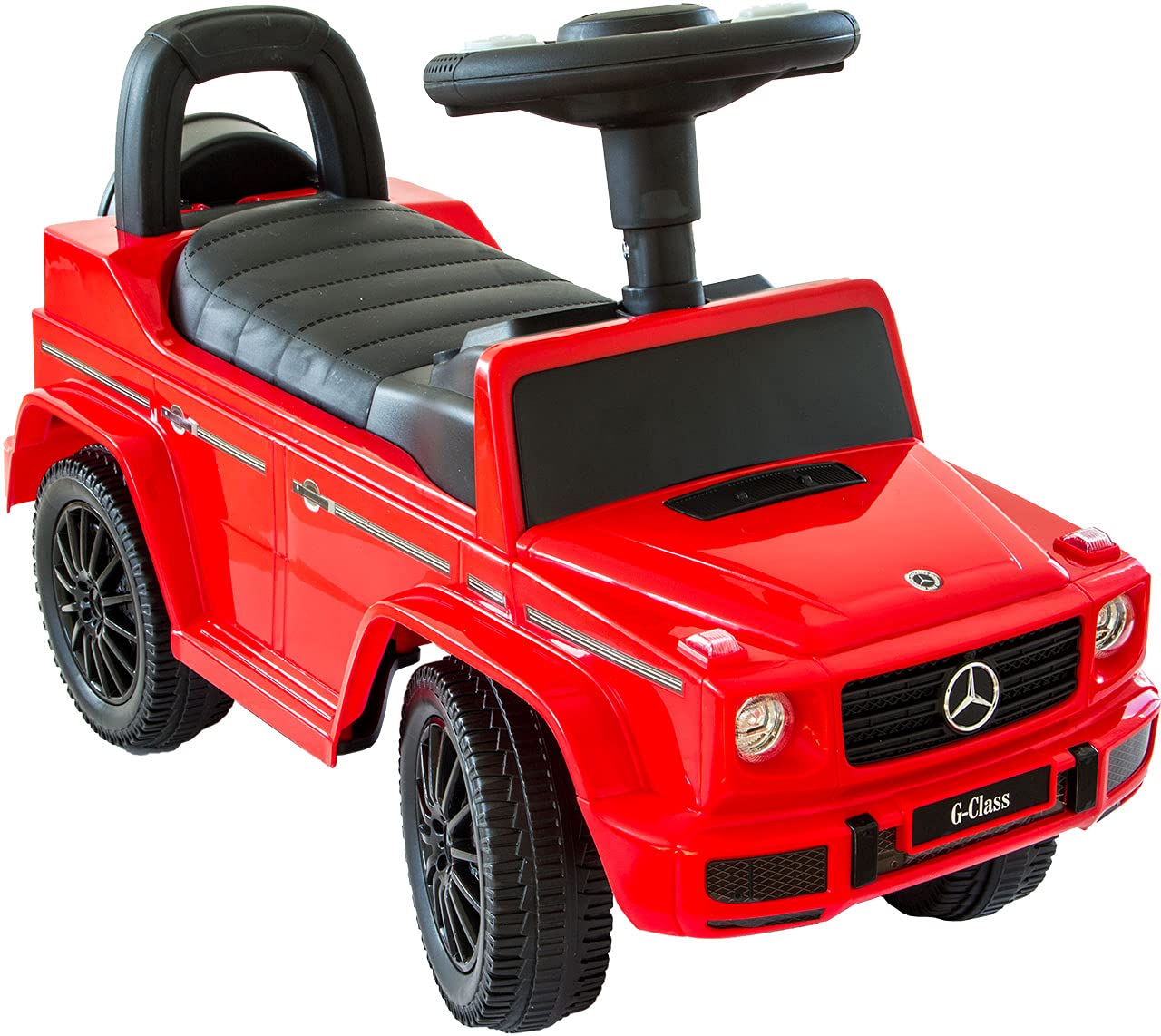 Rutscherauto Mercedes G350d, Babyrutscher mit leisen Kunststoffrädern, Kinderfahrzeug, Rutschauto