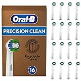 Oral-B Precision Clean Aufsteckbürsten für elektrische Zahnbürste, 16 Stück, mit CleanMaximiser-Borsten für optimale Zahnpflege, Zahnbürstenaufsatz für Oral-B Zahnbürsten, briefkastenfähige Verpackung