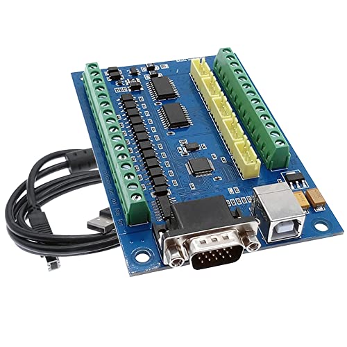 RIVNN MACH3 USB CNC 5 Achsen 100KHz 12-24V Linear Motion Control Karte STB5100 Breakout Board