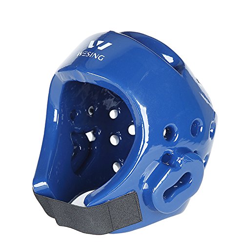 Wesing Taekwondo Headgear Taekwondo Helm Training Kopfschutz - blau - XL