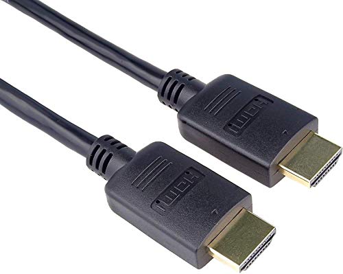 PremiumCord 4K High Speed HDMI 2.0 Kabel M/M 18Gbps mit Ethernet, Kompatibel mit Video 4K@60Hz, Deep Color, 3D, ARC, HDR, Dolby TrueHD, vergoldete Anschlüsse, schwarz, 15 m