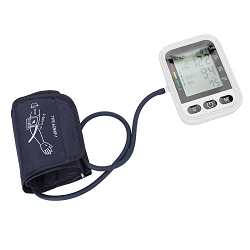 Blutdruckmessgerät, 0 bis 280 mmHg großes LCD-Blutdruckmessgerät, einfach zu bedienen für die Heimreise ins Krankenhaus