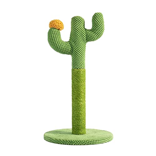 YANGYANGDA Cactus Cat Scratching Board Cat Scratching Post Multifunctional Interactive Cat Toys With Hair Ball Cat Tree Climb Tool (B)